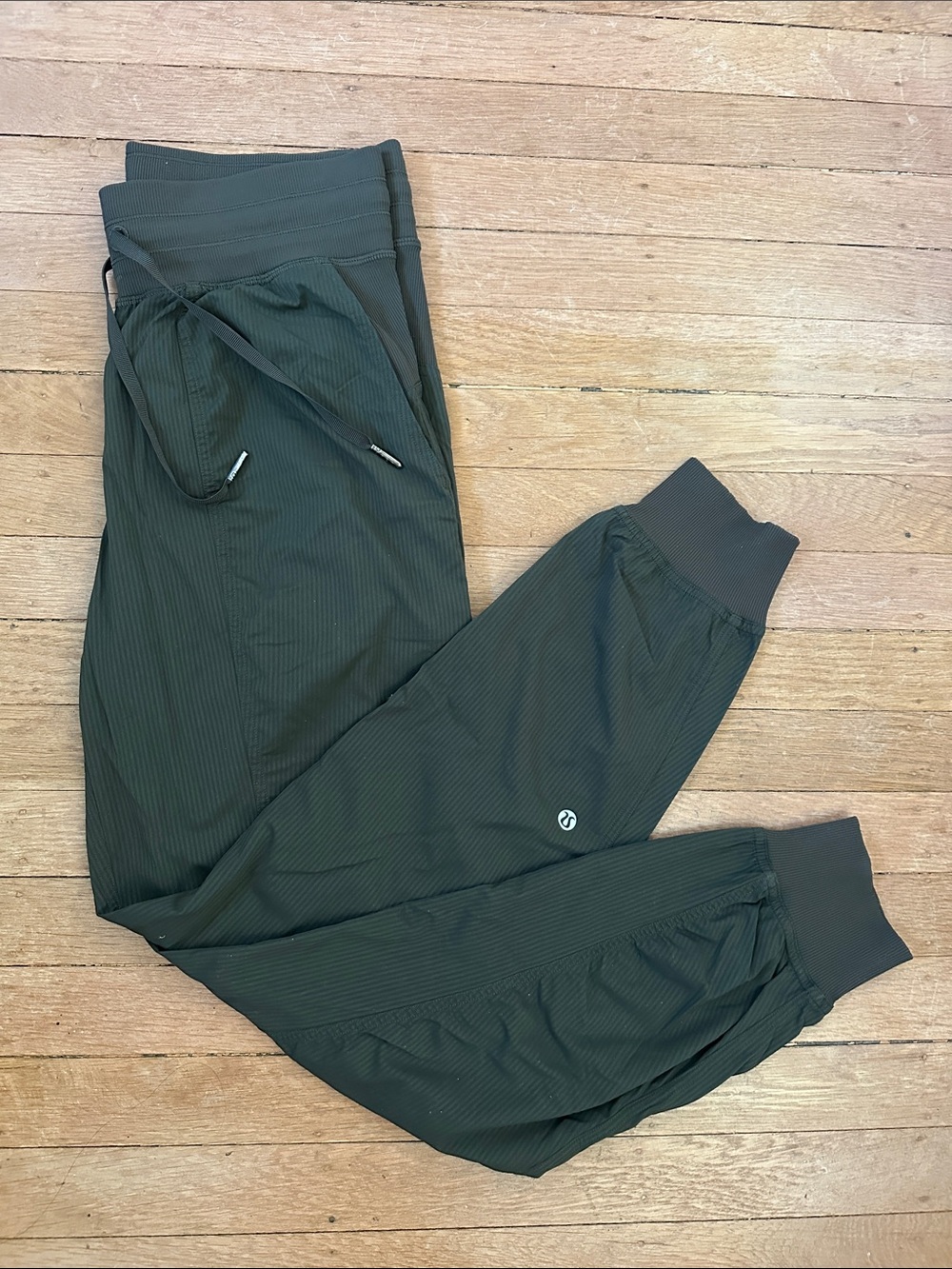 New lululemon athletica dance studio high rise striped relaxed fit jogger pants - Picture 11 of 13